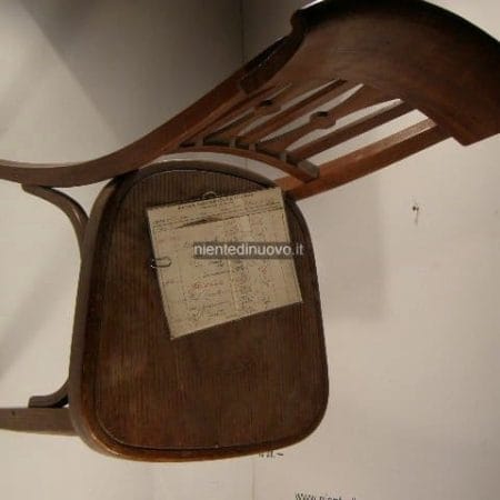 Sedia Bank Chair firmata nientedinuovo (2004)