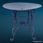 9003873_2 Portacandela in ferro tondo