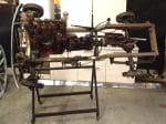 37377.jpg Motore sezionato da autoscuola Fiat 1100 su piedistallo