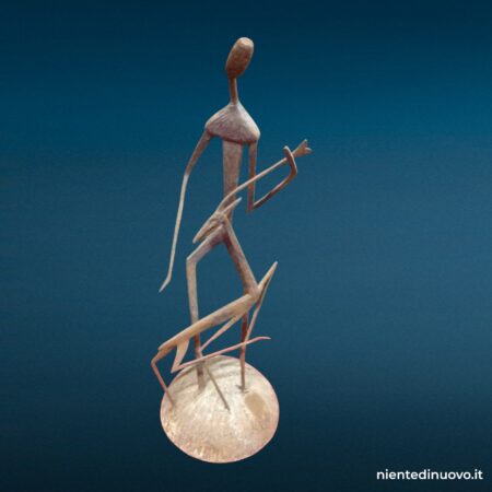 Scultura in ferro battuto artigianale