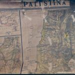38478_2 Vecchia cartina scolastica Palestina