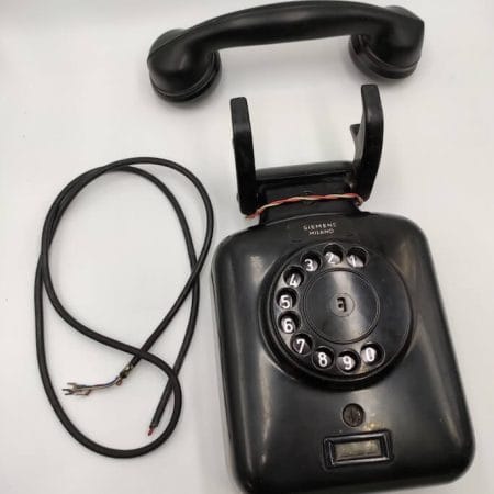 Telefono da muro Siemens Milano in bachelite - da restaurare