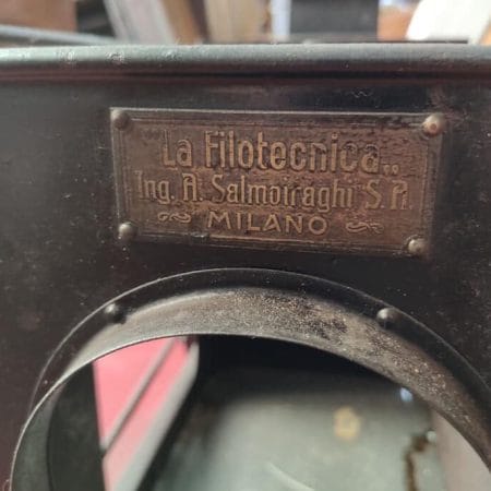 Proiettore Filotecnica Salmoiraghi Milano 1900 vintage da collezione