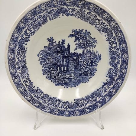 Piatto in ceramica N.I.C.E. (manifattura di Mondovì)