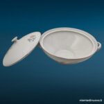 Zuppiera in porcellana Trilling con coperchio