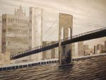 38704_1.jpg Pannello dipinto Ponte di Brooklyn su tela, grande decorazione murale 200x150cm