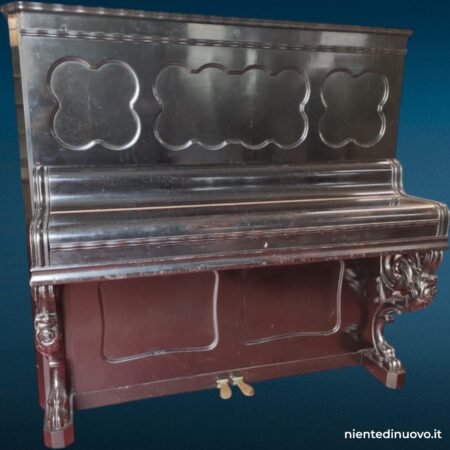 Pianoforte verticale tedesco G. Schwechten (XIX secolo)