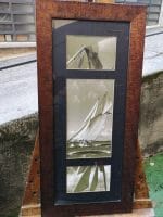 Quadro verticale con immagini vela