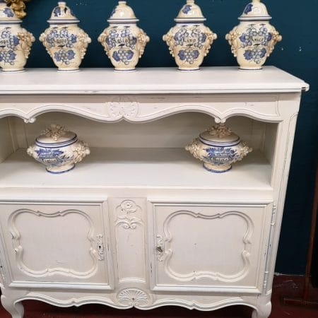 Credenza provenzale in ciliegio laccata