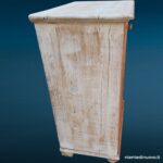 36441_2 Stipo in legno massello decorato shabby chic