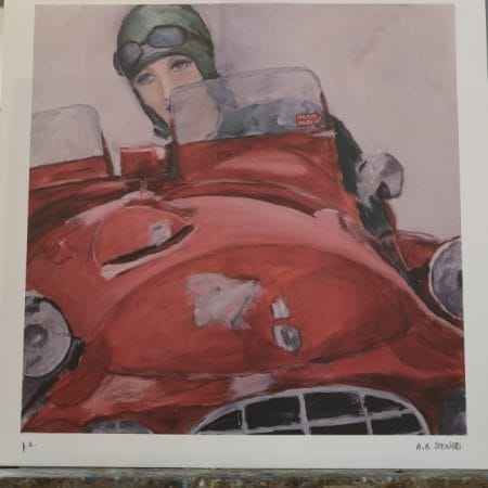 Prova d'autore A. B. Steiner "1000 Miglia"
