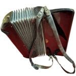 39711_9 Vecchia fisarmonica Anelli italiana con custodia originale