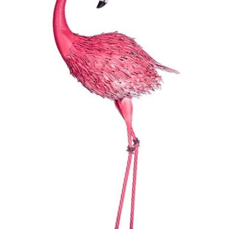 Fenicottero in ferro rosa