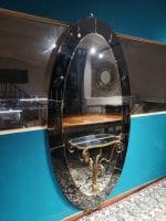 04370.jpg Specchiera Cristal Art Colli anni 50 con aloni dovuti al tempo che ne confermano l'autenticità