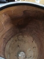 Vaso alto design in ceramica decorativo per ambienti eleganti
