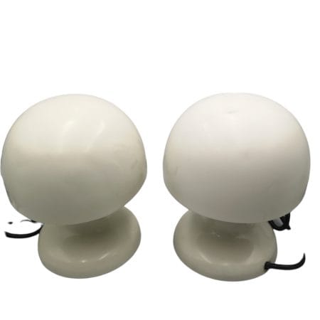 Coppia di lampade Flos Juker 147 originali degli anni '60 con segni del tempo.