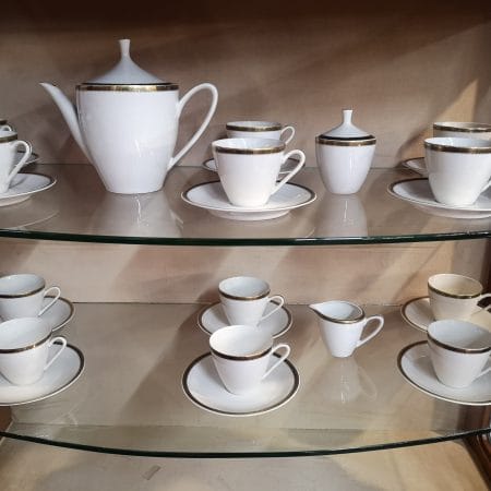Servizio da caffè in porcellana MirKa per 12 persone