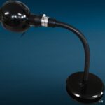 40154 Lampada da tavolo Martini 11185 vintage con dimmer e attacco E27