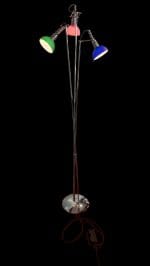 40232_2.jpg lampada da terra 3 luci anni 70 in acciaio cromato con vetri colorati