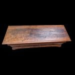 Cassapanca in noce massello del XIX secolo