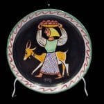 Piatto in ceramica di Vietri firmato