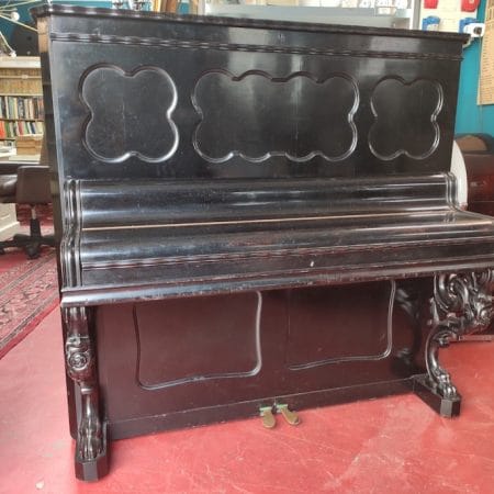 Pianoforte verticale tedesco G. Schwechten (XIX secolo)