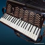 Fisarmonica Anelli made in Italy con borsa originale