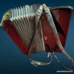 Fisarmonica Anelli made in Italy con borsa originale