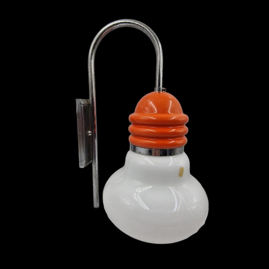 Applique vintage con lampadina - Enrico Tronconi