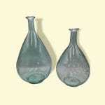 9003882_VCR19 Bottiglia/vaso decorativo in vetro chiaro riciclato