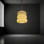 40400_4.jpg Lampadario vintage anni ’60 in vetro di Murano con catena in acciaio