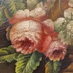 9002367_3.jpg Dipinto a olio su tela con fiori e cornice ornamentale