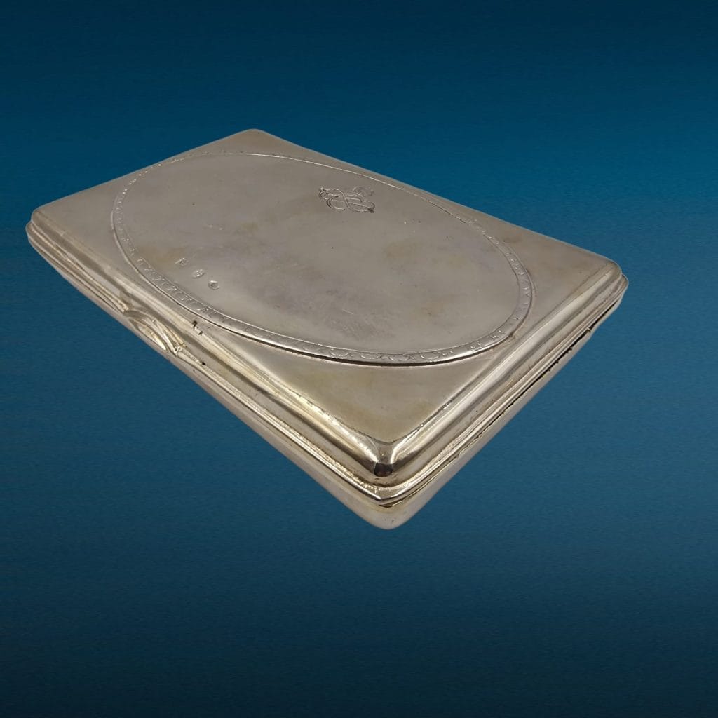 40603.jpg Portasigari in lega d'argento con marchio Cosulic (vintage)