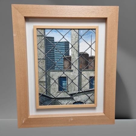 Opera d’arte contemporanea “Cage” di Tonino Caputo, originale certificata da collezione privata