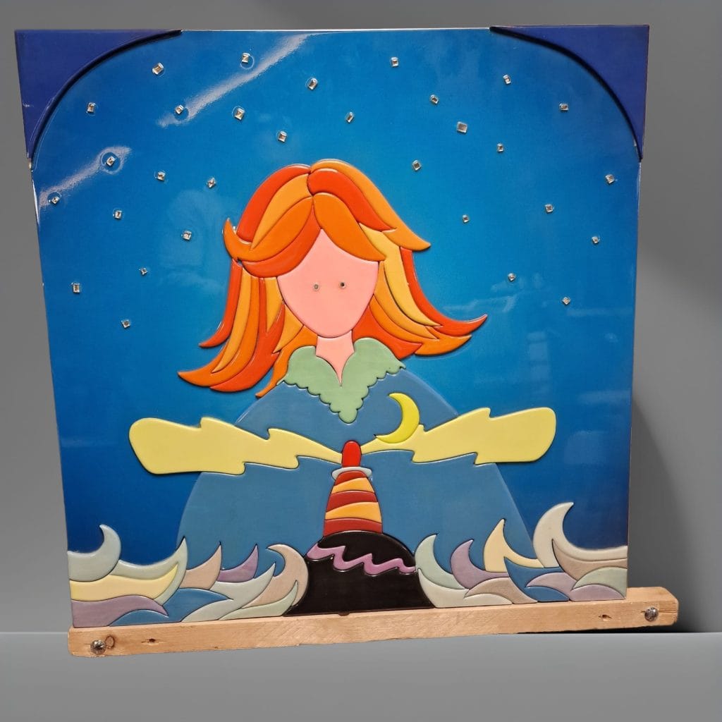 Opera "Piccole donne - Solo di notte" di Massimo Sansavini
