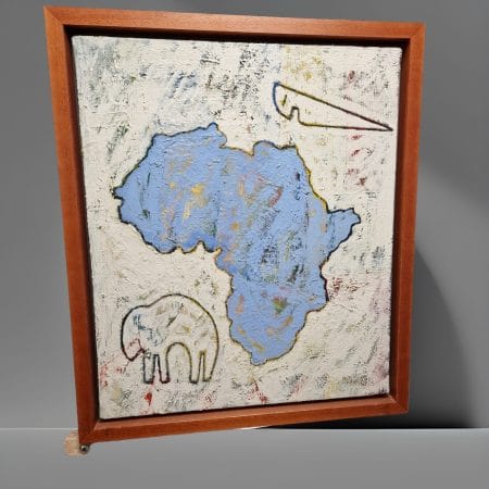 Opera 'Africa Azzurra' di Corrado Zani