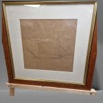 Disegno originale “Studio Ventaglio” di Marcello Dudovich, su carta, firmato e certificato