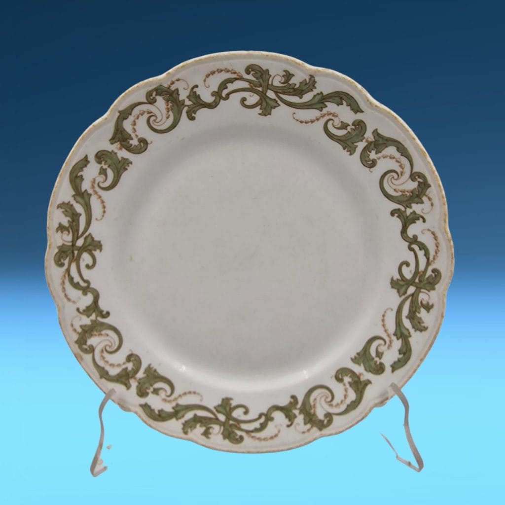 40657.jpg Due piattini Syracuse China, marchiati (cinesi)