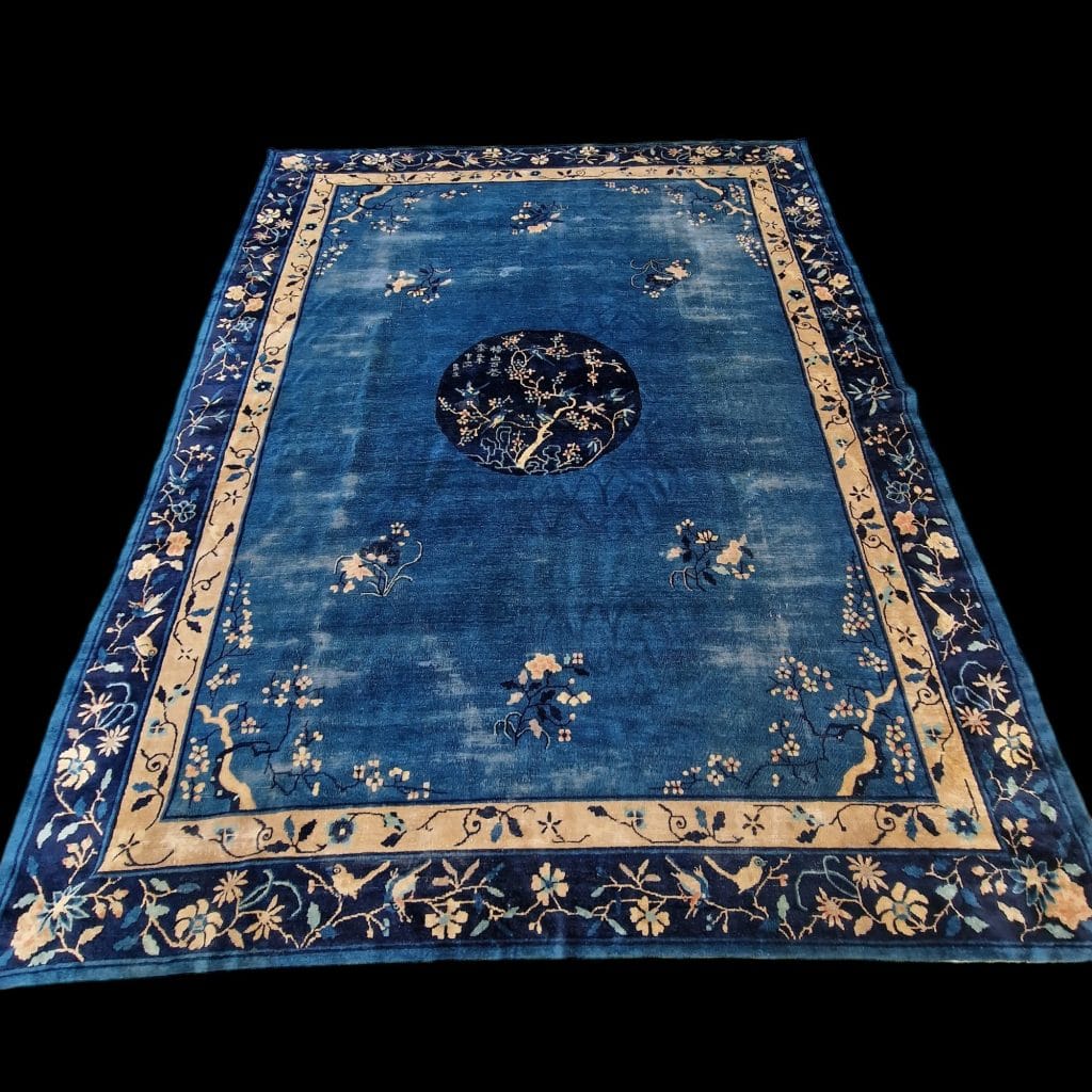 40665 Tappeto Pechino Antico con design intricato e provenienza cinese