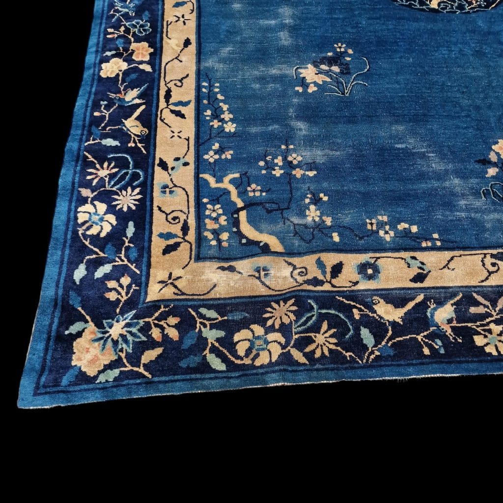 Tappeto Pechino Antico con design intricato e provenienza cinese