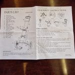 carrellino da golf pieghevole Powacaddy Twin Line 2 nero in condizioni eccellenti