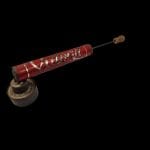 e67dd0db-7a5f-46bc-9fc7-50212f115411 Vecchio diffusore insetticida in latta Vittoria con pompa manuale
