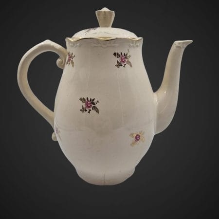 Teiera in ceramica belga Boch La Louviere