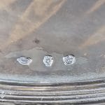 Rari sottopiatto Cosulich Line anni '30 in lega d'argento