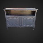 40777_1.jpg Credenzina provenzale 2 ante in stile shabby chic grigio