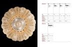 Lampadario soffitto Rex Barovier e Toso grande in cristallo di Murano