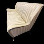 38275_2.jpg Divano vintage midcentury con piedini in ottone e tessuto originale