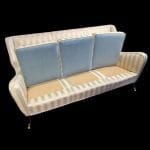 38275_5.jpg Divano vintage midcentury con piedini in ottone e tessuto originale