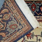 Tappeto in lana bulgaro annodato a mano stile Tabriz con certificato