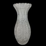 40900.jpg Vaso da fiori in cristallo di Bohemia sfaccettato